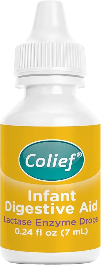 Colief Infant Digestive Aid | Gas Drops for Babies | Natural & Safe Infant Gas Relief | Reduces Baby Colic, Tummy Bloating, Fussing & Crying (0.24)