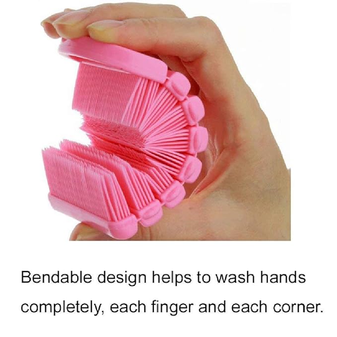 Nail Scrubber Cleaning Brush for Kids Baby Soft Bristle (2PCS)