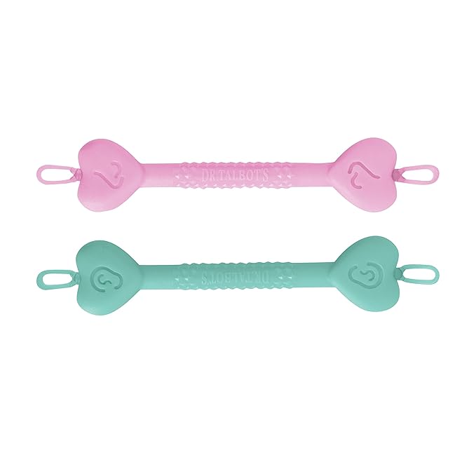 Dr. Talbot's Safe Ear Wax Removal Tool and Nose Cleaner for Baby with Travel Case - 2-Pack - Girl
