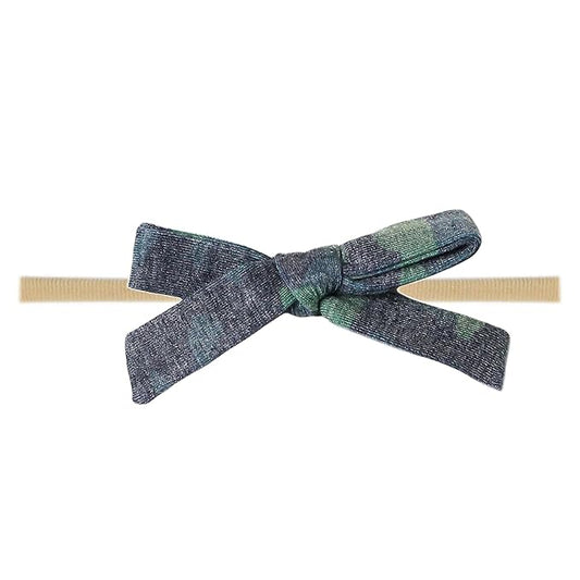 Copper Pearl Ribbon Baby Bow Hunter