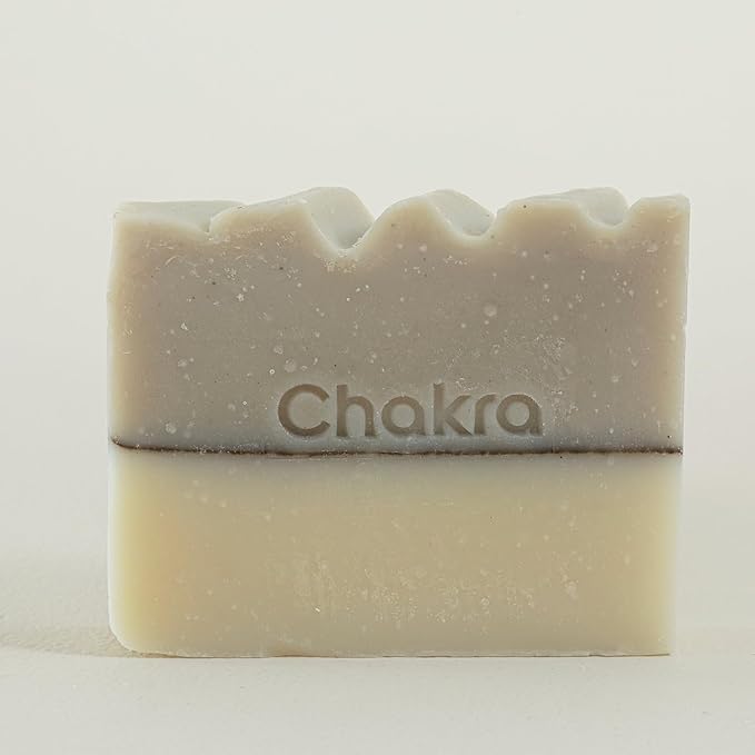 Chakra Nettle Bar Soap - Paraben & Additive Free Handmade Soap Bar for Face, Body and Hands, Gentle Cleansing for Daily Skin Care, 4.23 oz