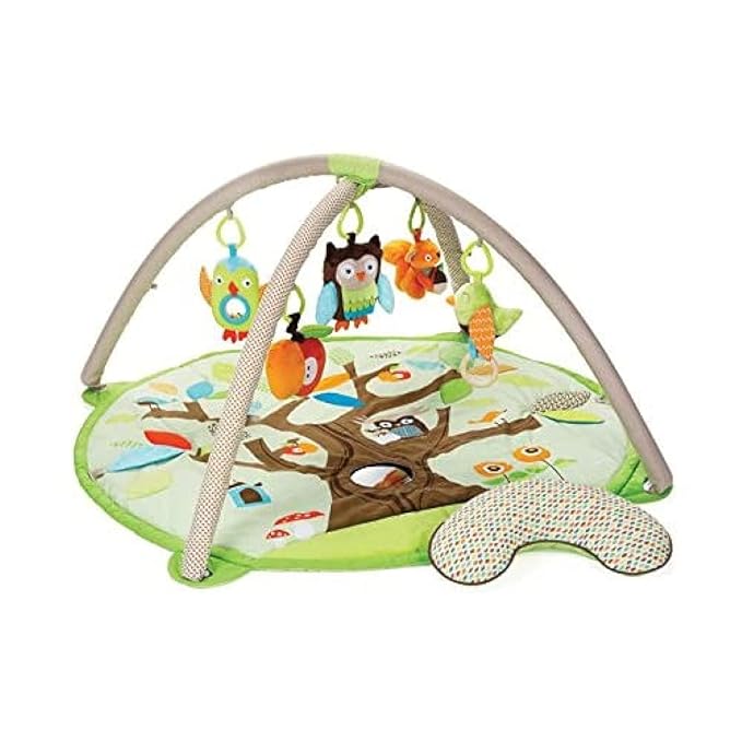 Skip Hop Baby Play Gym, Treetop Friends, Green/Brown, 36 x 36 x 19"