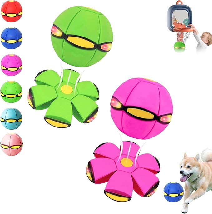 Step on Pop Up Ball, Childrens Bouncing Ball Pop Up, Magic Flying Saucer, Bouncy Balls, Suitable for Indoor & Outdoor Use