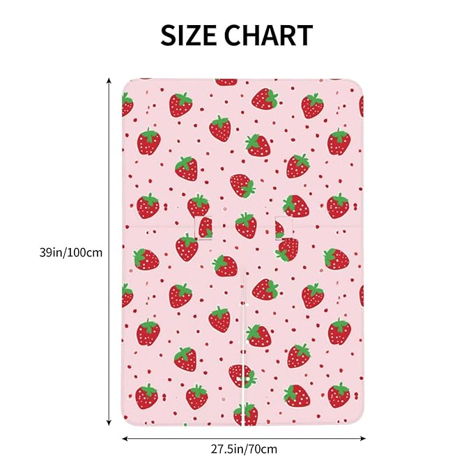 KiuLoam Pink Dots Strawberry Baby Car Seat Canopy, Nursing Cover for Mom Breastfeeding Scarf, Infant Car Seat Cover/Multiuse Baby Stroller Covers for Babies Boys Girls