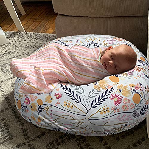 Original Newborn Lounger Cover - Garden Flowers