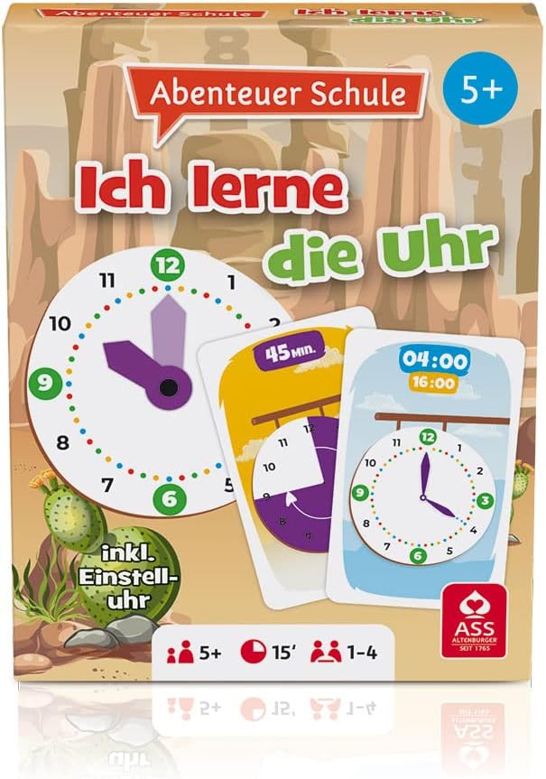 Lernspiel - Die Uhr