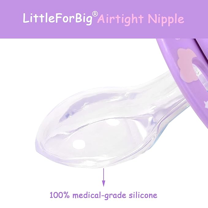 LittleForBig Bigshield Generation-II Adult Sized Pacifier Little Fantasy Pattern