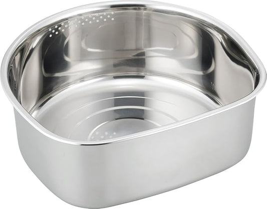 Wahei Freiz SUI-6049 Washtub, D-Shaped, Rubber Feet Included, Cold Water, Soak and Place Wash