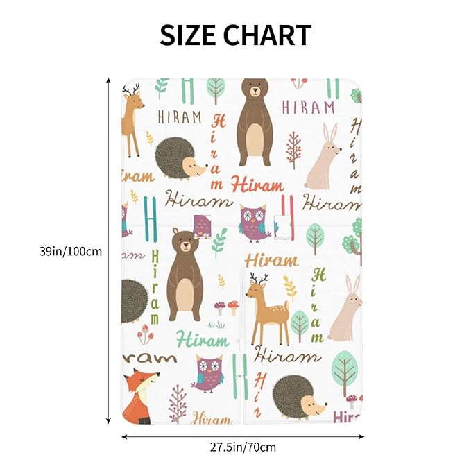 Personalized Name Car Seat Covers for Babies, Peekaboo Opening Car Seat for Baby Boys Girls, Multi Use Mom Nursing Breastfeeding Covers, Minky Carseat Canopy for Newborn Infant, Cute Animal