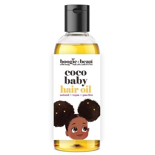 Baby Hair Oil for Infants and Toddlers, Baby Hair Products for Black Babies, Curly Hair, Twist and Braids Oil