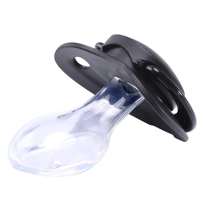 Littleforbig Smallshield Adult Sized Pacifier Black