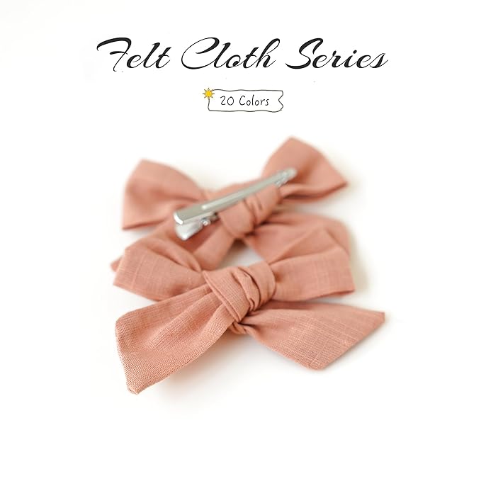 Prohouse 40 PCS Baby Girl Hair Clips, Alligator Hair Bows for Toddlers & Kids, Baby Hair Accessories
