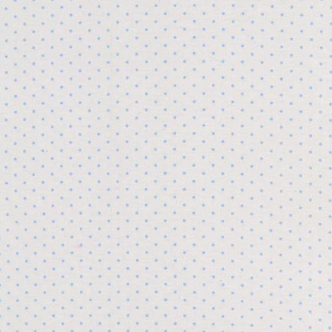 SheetWorld Baby Fitted Bassinet Sheet Fits Nuna Mixx 12 x 29 inches, 100% Cotton Jersey Hypoallergenic Sheet, Unisex Boy Girl, Blue Pindot, Made in USA