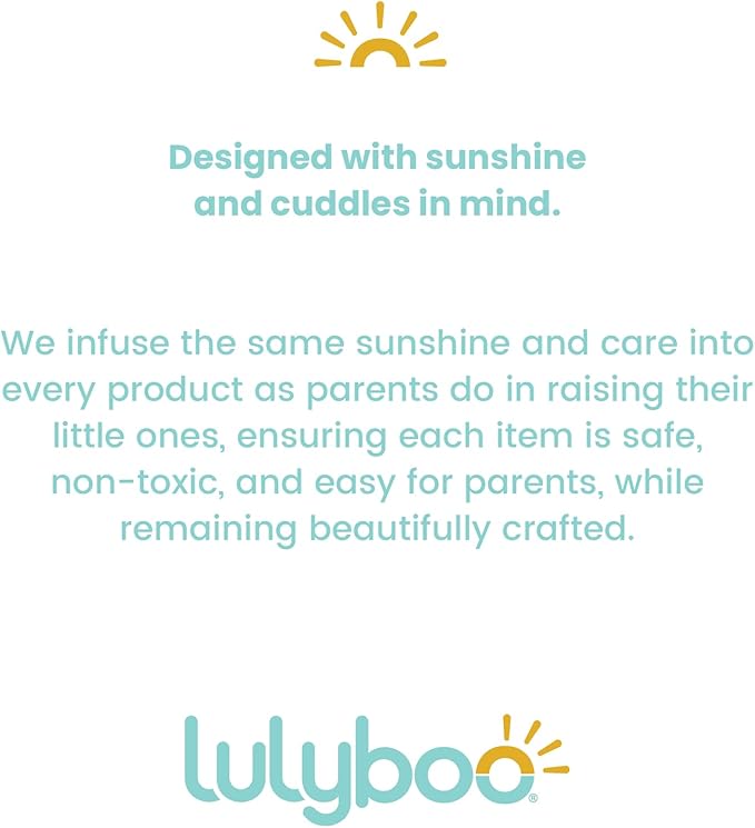 Lulyboo Baby Car Seat Mirror with Wide View, Crystal-Clear Reflection, Adjustable, Lightweight & Shatterproof, Easy Install, Secure Fit, Charming Bear Design for Safe Monitoring