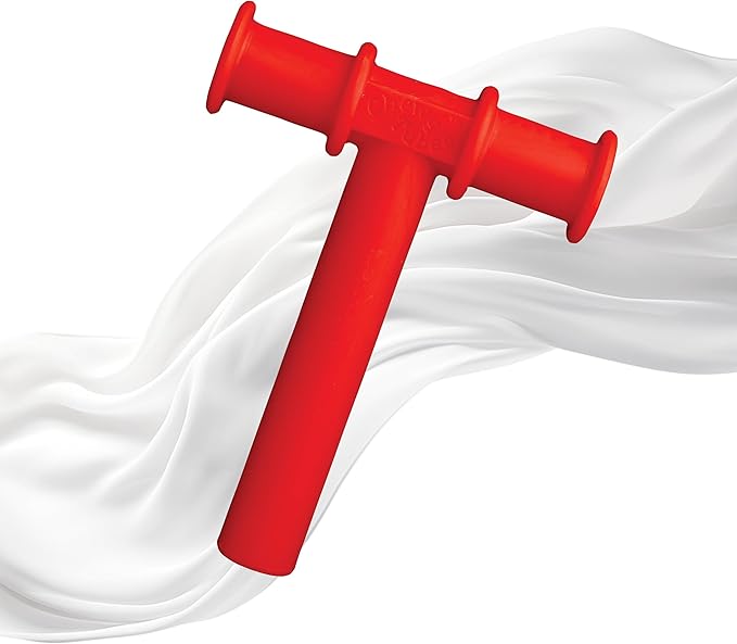 Chewy Tubes - Oral Motor Chewing Tool, Safe, Non-Toxic, Latex & Phthalate Free, Red