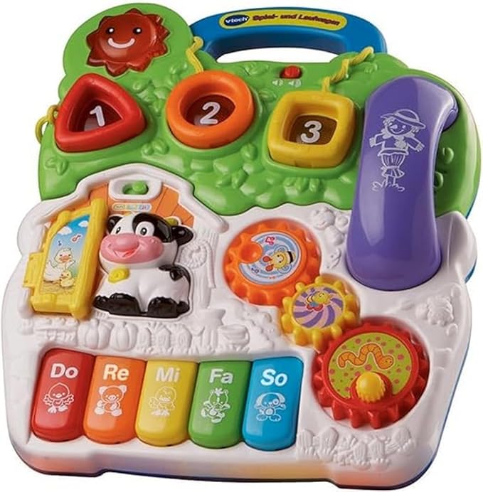VTech Baby Walker with Activity Chart Comes in Frustration Free Packaging