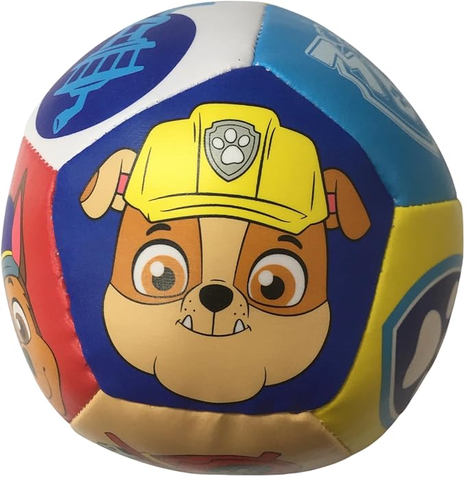 ODS Paw Patrol - Baby Ball Ultra Soft Soft Ball 12.7 cm in Faux Leather, Ideal as an Early Childhood Toy