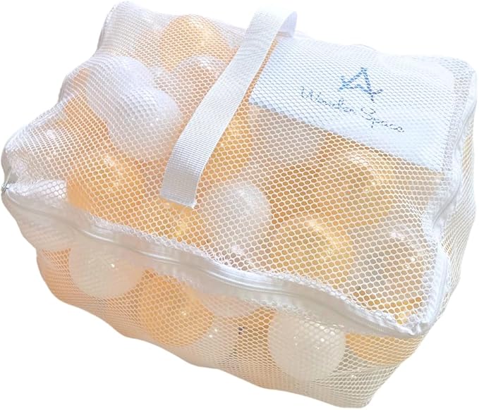 Wonder Space Soft Pit Balls, Chemical-Free Crush Proof Plastic Ocean Ball, BPA Free with No Smell, Safe for Toddler Ball Pit/Kiddie Pool/Indoor Baby Playpen
