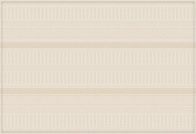 Premium Soft Play Mat - Coco Bear + Woven Sisal - Made in Korea - Non-Toxic Soft Floor Mats, Water Resistant, for Playrooms, Kids Rooms & Family Spaces, Reversible - 75"x51"