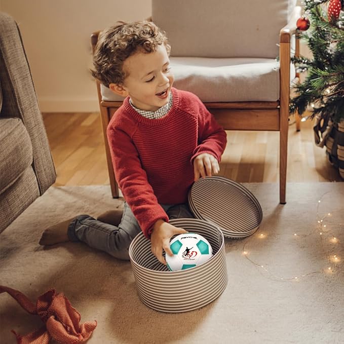 Wisdom Leaves Mini Soccer Ball for Kids/Toddlers,Small Soccer Balls Size 1.5,Baby Toy Ball for Indoor and Outdoor Play Games,Soft and Lightweight（160g）