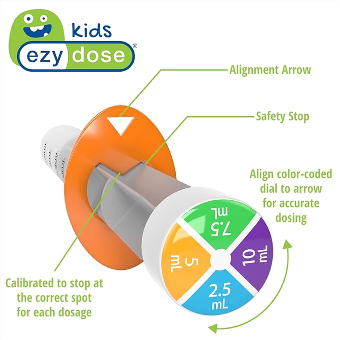 Little Remedies Gas Relief Drops & Ezy Dose Kids Oral Syringe Bundle | 1 oz. & 10 mL