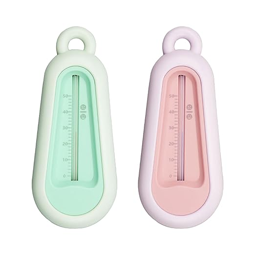 Baby Bath Bathtub Thermometer Water Temperature Meter Baby Care Accessories Temperature Test Sensor for Infants Toddlers Thermometer for Home Kids Indoor Infant Toddlers