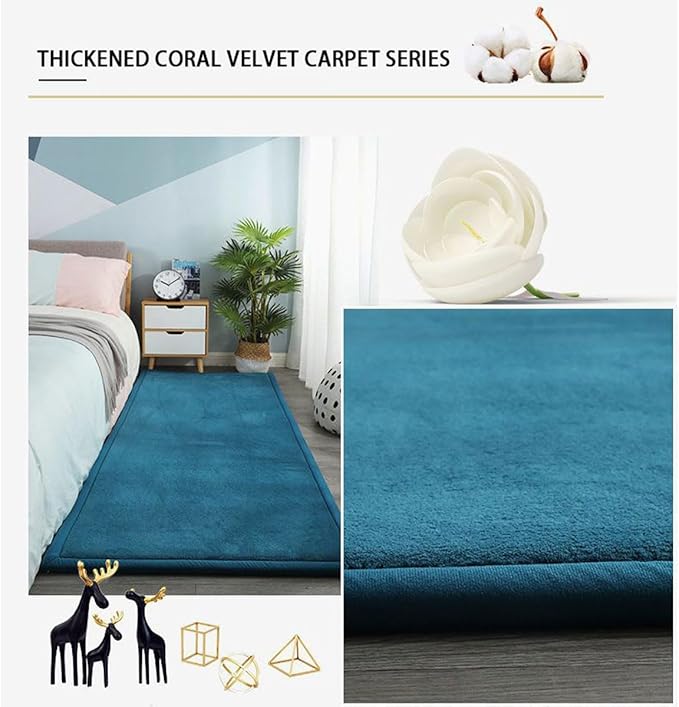 Play Crawling mat for Nursery Baby, Extra Soft Activity Floor Mat for Kids Playroom Bedroom- Happy Planet-60 * 180cm