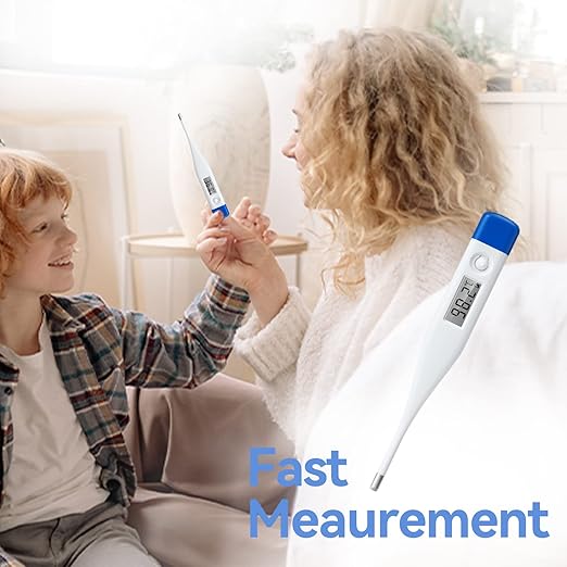 Value Bundle with Berrcom Digital Non Contact Infrared Forehead Thermometer JXB178 and Digital Thermometer DT007