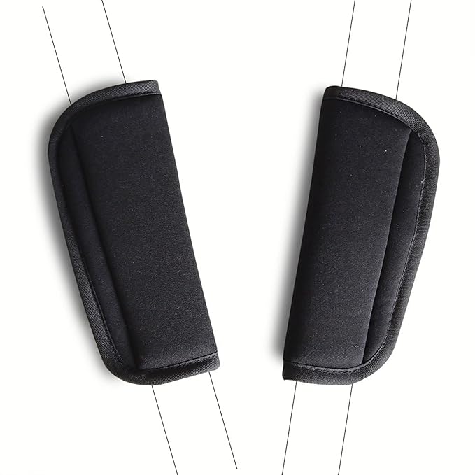Strap Cover for Baby Stroller & Pushchair Shoulder Pads Covers 2PCS for Mostly Brand Infant Stroller Car for Seat Belt