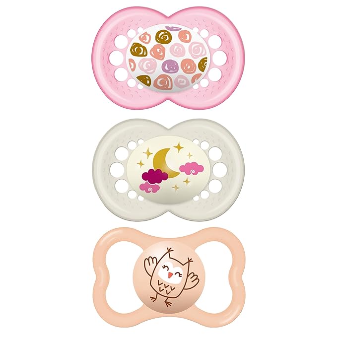 MAM Variety Pack Baby Pacifier (Girl)