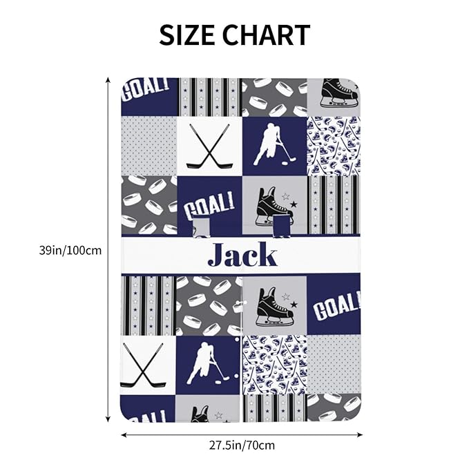 Custom Baby Car Seat Canopy with Name, Personalized Hockey Baby Car Seats Covers for Baby Boy, Opening Minky Nursing Breastfeeding Cover for Infant, Carseat Canopies for Newborn