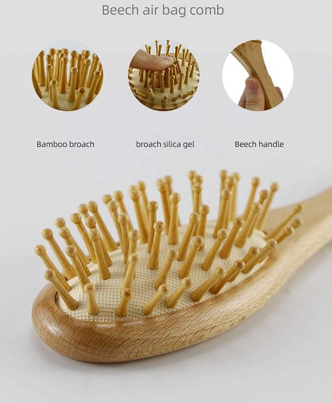 Personalized Baby Hair Brush Set for Newborns,Soft Brush and Comb,Custom Name Wooden Baby Brush,Cradle Cap,for Baby Girl,Baby Boy,Comb and Brush Set,Personalized Baby Gifts