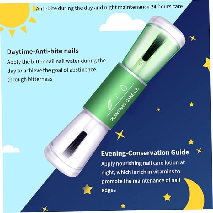 Nail Biting Treatment Kids Thumb Sucking Stop Nails Polish Bitter Prevent Nail Biting for Kids.
