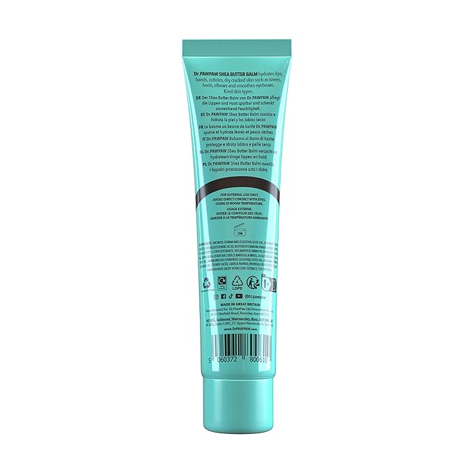 Dr. PawPaw Multipurpose Balm - Hydrating Lip Moisturizer - Nourishing Balm for Lips, Skin, and Hair - Vegan Lip Moisturizer - Shea Butter - 0.84 oz