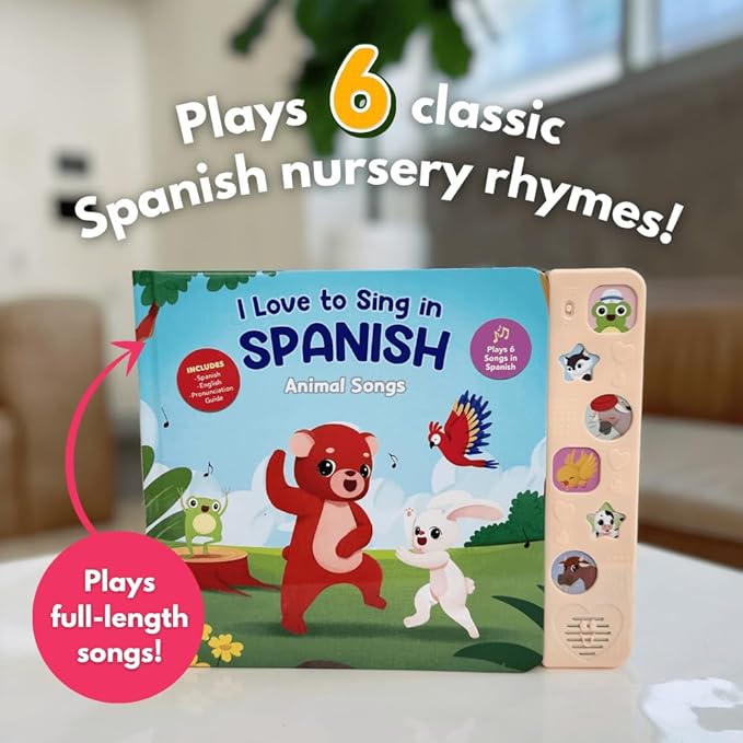 I Love to Sing in Spanish (Animal Songs)