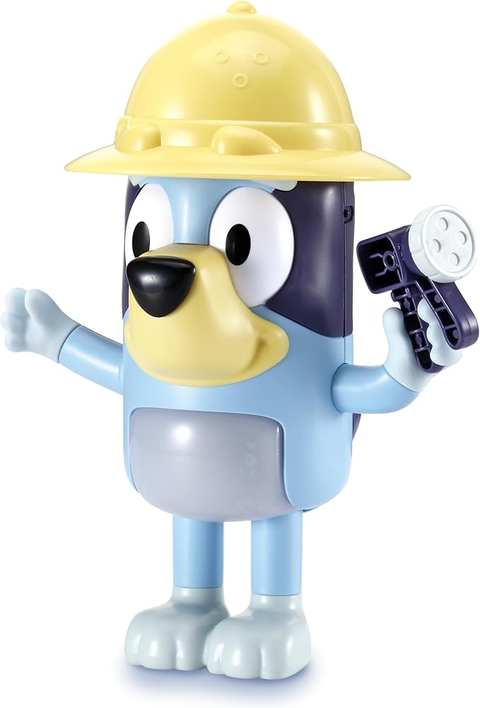 VTech Dress-Up Bluey Official Character Interactive Toy for Kids, Includes 9 Accessories, Sounds and Phrases from the TV Show, Educational Learning Toy for Kids Ages 3, 4