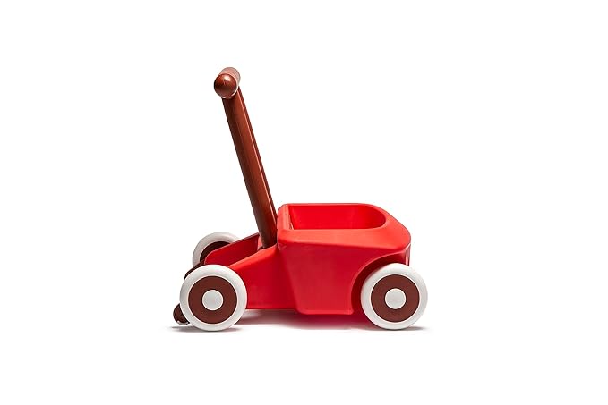 Italtrike Roberto Baby Walker, Push & Pull Baby Toy, Learning to Walk, Toddlers, Safety Brake, Storage Compartment, Speed Control, Indoors & Outdoors Use - Ages 10 Months + - Made in Italy