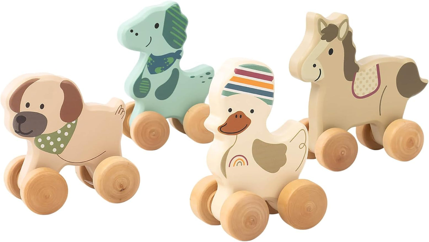 Edda Wooden Push Pull Toy by Sterntaler
