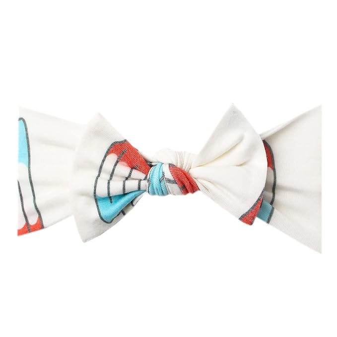 Copper Pearl Baby Bows: Stylish Headbands for Baby Girls, Premium Soft and Stretchy Baby Headbands, Perfect for Newborns, Trendy Designs - Rocket