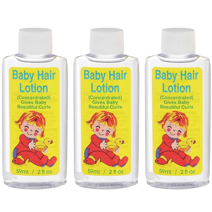Clubman Gentle Baby Hair Lotion (Concentrated) for Baby's Fine Hair, 2 Oz X 3 Packs
