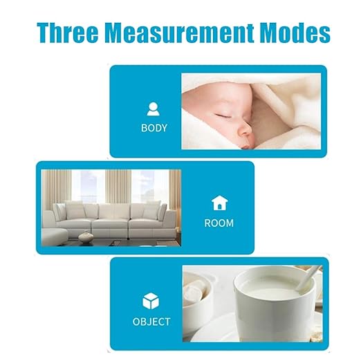 Forehead Thermometer for Adults Non-Contact Infrared Forehead Thermometer with Fever Alarm Function Medical Grade for Baby Children Kids Instant Fever Check Digital Display