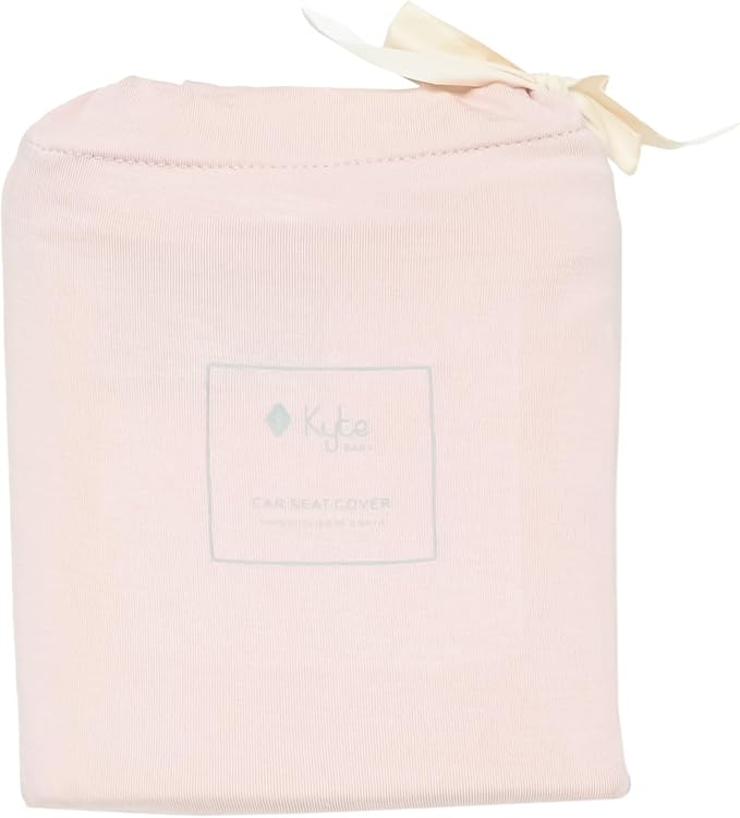 KYTE BABY Unisex Rayon Made from Bamboo Car Seat Cover, Blush