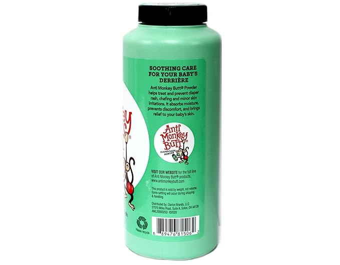 Anti Monkey Butt Baby Powder 6 oz.