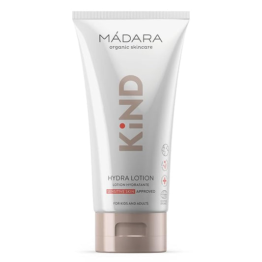 Madara Organic Skincare | KIND Hydra Body Lotion – Organic Certified Replenishing Baby Lotion, Hydrates And Nourishes Sensitive Skin, Suitable For The Whole Family, Dermatologically Tested, 5.9oz