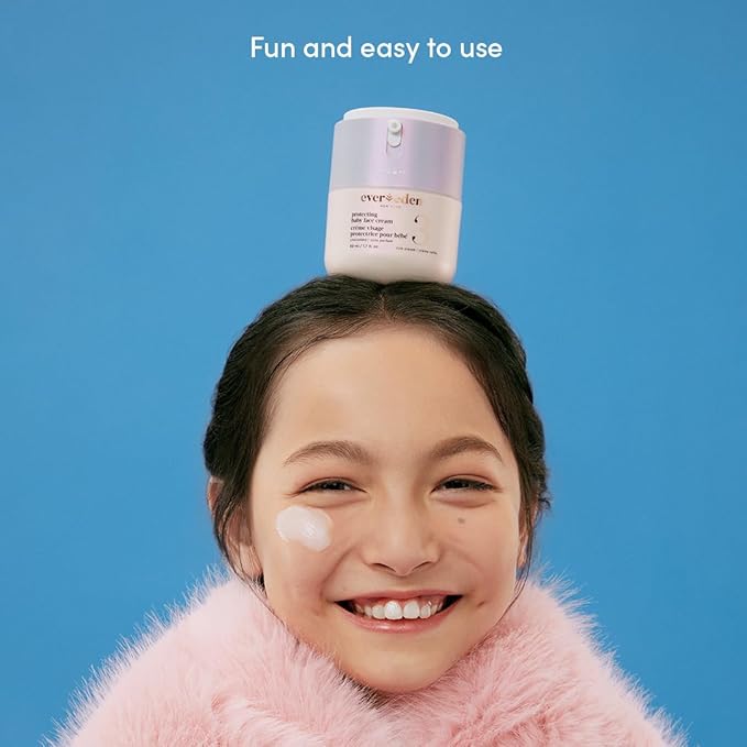 Evereden Protecting Baby Face Cream Series - No.1 Gel, No.2 Silk and No.3 Rich - Nourishing, Fragrance-Free Moisturizers for All Baby Skin Types & Climates