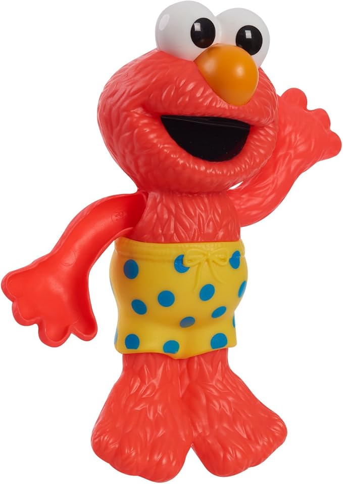 Sesame Street Swim and Splash 7-inch Elmo Wind Up Bath and Pool Toy, Kids Toys for Ages 2 Up by Just Play