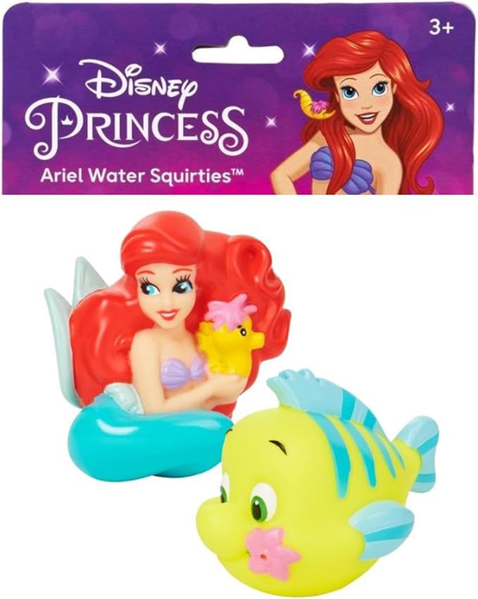 Disney Duckaloos Collection Set - Bundle with 3 Disney Rubber Duck Mini Figures for Kids, Adults Plus Squirt Toy and More | Collectible Duckalooz