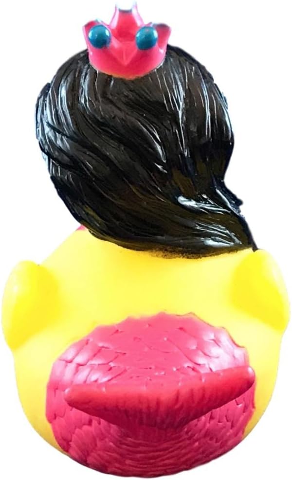 3" Mermaid Rubber Duck [Floats Upright] - Baby Safe Bathtub Bathing Toy