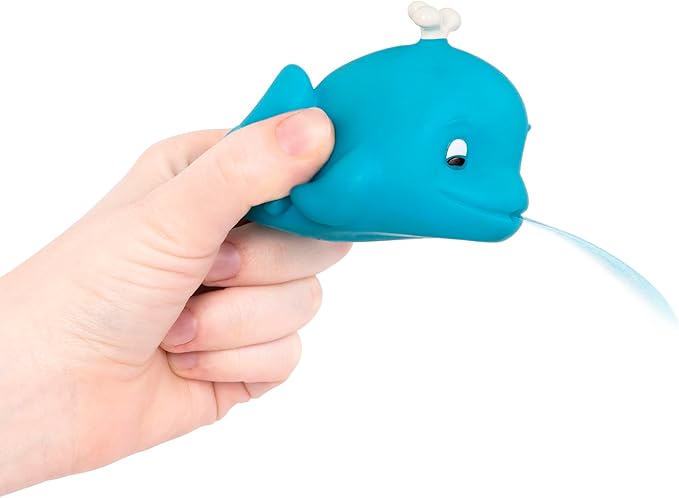 B. toys – Animal Bath Squirts – 9 Water Squirts – Baby Bath Toys for Babies – 10+ Months – Squish & Splash – Horse, Crocodile & More