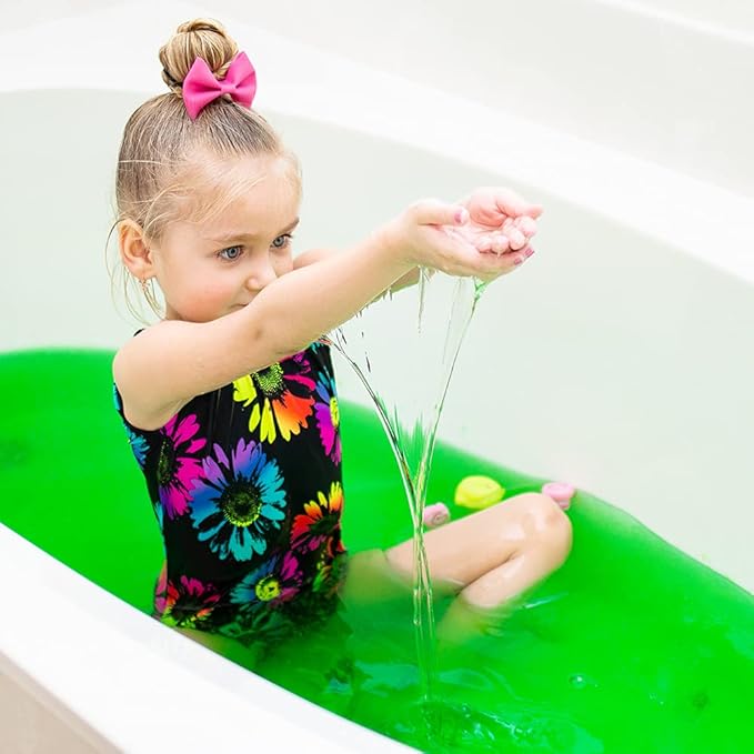 ZIMPLI 12 Use Mega Value Baff Pack from Kids, 4 x Gelli Baff, 2 x Slime Baff & 6 x Crackle Baff, Perfect Xmas Present, Green, Red